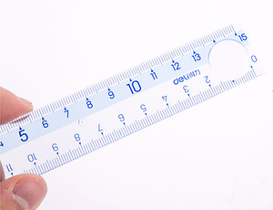 MOQ ชุดไม้บรรทัด4ชิ้น<span class=keywords><strong>แบบ</strong></span>ง่ายเครื่องมือวัดไม้โปรแทรกเตอร์ขนาด20ซม. ชุดคณิตศาสตร์เครื่องมือเรียนรู้เรขาคณิต - Product Image 3