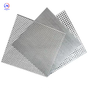 Feuille de maille perforée en acier inoxydable 304, trous, certifiée ISO9001, résistante à la corrosion, traitement personnalisé, découpe, soudage, pliage - Product Image 5