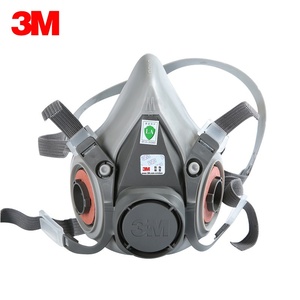 Xác thực 3m6200 Silicone nửa mặt nạ công nghiệp hô hấp bảo vệ bộ lọc cho phun khí & phòng chống bụi tái sử dụng - Product Image 6