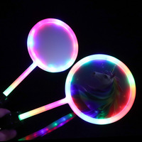 Bâton lumineux LED scintillant néon musical, 18 lumières colorées clignotantes, jouet lumineux en forme de dinosaure pour festival