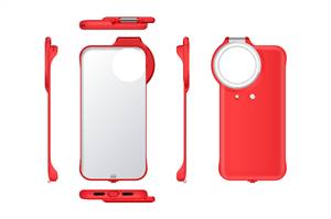 <span class=keywords><strong>2021</strong></span> nuevo Selfie Ring Light up Cover Led iluminado Selfie linterna luminosa funda para iPhone 12/12 Pro - Product Image 4