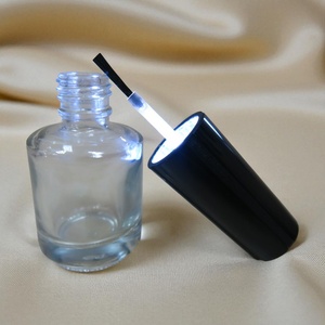 Tapa de Plástico para Esmalte de Uñas con Luz LED y Pincel de Nailon para Botellas (Color Personalizable) - Product Image 1