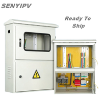 Boîtier de distribution solaire industriel 35KW 80A connecté au réseau avec protection contre la foudre SPD, disjoncteur MCB 380V, étanche IP65