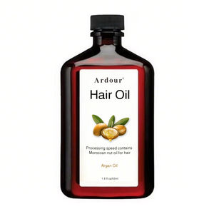 Huile capillaire végétalienne hydratante biologique aux herbes, effet blanchissant et volumisant, protection thermique, coiffage pour cheveux secs, prévention de la chute - Product Image 2