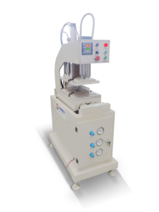 Machine à souder à tête unique Eworld 380V, moteur haute rigidité, équipement de fabrication de fenêtres et de portes en PVC, puissance 2,5 kW, garantie 1 an - Product Image 3