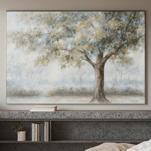 Hot Bán Phòng Khách Hiện Đại Nghệ Thuật Tường Tranh Phong Cảnh Tranh Sơn Dầu Có Thể được Kéo Dài Và Kích Thước Tùy Chỉnh - Product Image 2