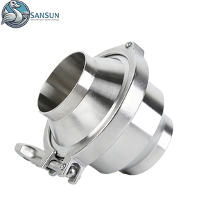 Válvula de Retención Sanitaria Soldada de Acero Inoxidable AISI304 AISI316L para Tuberías de Refrigeración Líquida de Centros de Datos CDU SANSUN - Product Image 3