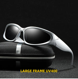 <span class=keywords><strong>Occhiali</strong></span> da <span class=keywords><strong>Sole</strong></span> Personalizzati con Logo, Stile Futuristico Steampunk UV400 per Uomo e <span class=keywords><strong>Donna</strong></span>, <span class=keywords><strong>Occhiali</strong></span> Sportivi Punk Y2k di Design 2025 - Product Image 5