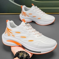 Chaussures de course légères en maille respirante pour hommes, style décontracté pour étudiants et jeunes, baskets de campus, vente directe d'usine
