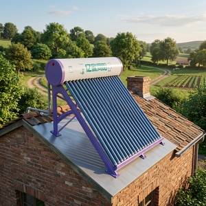 Venta Directa de Fábrica: <span class=keywords><strong>Calentador</strong></span> de Agua Doméstico de 200L con <span class=keywords><strong>Tubos</strong></span> Evacuados, Eléctrico y <span class=keywords><strong>Solar</strong></span>, Metálico, Ahorrador de Energía - Product Image 2