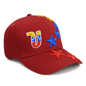Casquettes de sport d'extérieur en gros : Casquettes de baseball Venezuela brodées huit étoiles et casquettes sept étoiles - Product Image 2