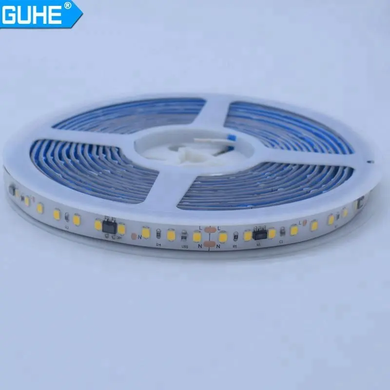 Led à prova d'água da qualidade superior ac 110 v ou 220 v smd 2835 luzes led flexíveis para o quarto