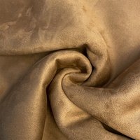Werkseitig 100% Polyester gestrickt Weiches Kunst pelz Wildleder Gebundener Nerz Fox Stoff Dickes Dichte Plain Pattern Kleidungs stück