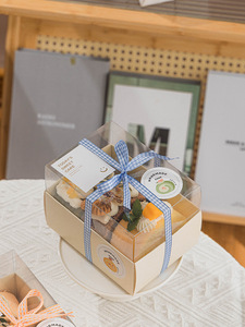Emballage de biscuits <span class=keywords><strong>d</strong></span>'usine Boîte de papier de chocolat Paquet de papier transparent avec logo personnalisé - Product Image 4
