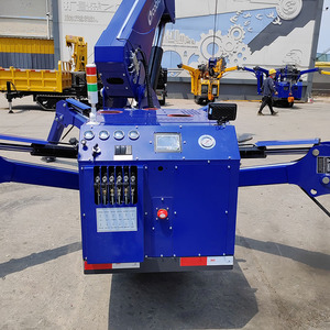 <span class=keywords><strong>Crane</strong></span> Spider Konstruksi Kecil Multifungsi 3T Hidrolik Portabel Teleskopik Beroda Rantai dengan Mesin Motor 5.5kW - Product Image 2