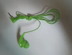Earphone In-Ear Kabel Tunggal, Earbud Headset Sekali Pakai Hadiah Promosi