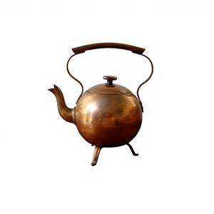 Tetera de Cobre Puro de Lujo con Asa y Tapa, Beneficios Ayurvédicos para la Salud, Teteras para Servir Té y Café en la Mesa de la Cocina del Hogar - Product Image 4