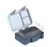 PP compartiment boîte à lunch contenants alimentaires en plastique micro-ondable bébé enfants Tiffin boîte à lunch avec couvercles d'étanchéité en silicone