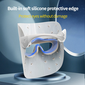 <span class=keywords><strong>Masque</strong></span> facial médical LED 3 couleurs Mz105S, thérapie par la lumière rouge, bleue et jaune, 630 Nm, <span class=keywords><strong>anti</strong></span>-acné, <span class=keywords><strong>anti</strong></span>-rides, <span class=keywords><strong>anti</strong></span>-taches brunes, rechargeable, portable, pour la maison - Product Image 4