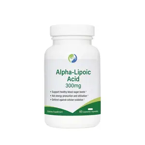 Integratori alimentari r alfa lipoico materie prime in polvere 600 mg di acido alfa lipoico capsule