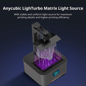 Nouveau pour imprimante 3D Photon Mono 4 Resin 10K LCD avec reprise après coupure de courant, volume d'impression 220x220x250 mm, plateau chauffant en verre trempé, version UE - Product Image 4