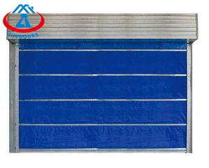 Zhtdoors đôi theo dõi đôi curtainfire bảo vệ vô cơ chống cháy lăn lăn màn trập chống cháy vải cửa - Product Image 3