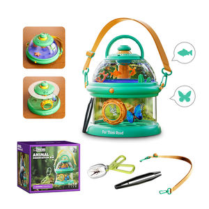 Jouets éducatifs d'été chauds Kit Nature Explorer <span class=keywords><strong>attrape</strong></span>-insectes en plastique avec <span class=keywords><strong>filet</strong></span> <span class=keywords><strong>papillon</strong></span> pour l'apprentissage en plein air - Product Image 5