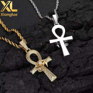 Customized Necklace Fashion Simple Jesus Moissanite Diamond Pendant 925 Silver Necklace - Product Image 4