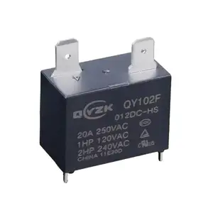 12vdc SPST-NO Laod 20a 250vac 4 Pin 0.9W Alternatief Voor Smart Home Producten Algemene Power Relais