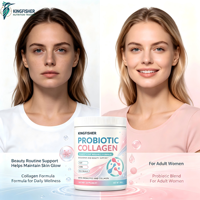 Poudre de Collagène Premium aux Probiotiques et Mélange de Baies – Supplément à Haute Biodisponibilité pour l'Éclat de la Peau – OEM ODM Marque Privée