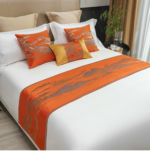 Verano Anne's Luxury Classic Bed Tail Toalla Hotel Decoración Bed Runner - Product Image 1