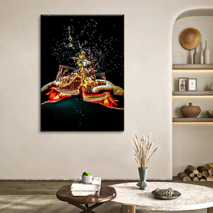 Casa di lusso soggiorno Still Life natura e ritratto tela Base olio medio pittura digitale stampata parete <span class=keywords><strong>arte</strong></span> - Product Image 4