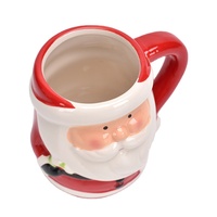 Tasse à café en céramique personnalisée pour Noël avec logo
