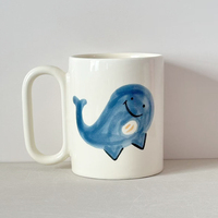 Tasse à café en céramique blanche pour sublimation, grande, à longue poignée, en porcelaine vierge, style minimaliste, pour usage commercial, vente en gros, unité de base