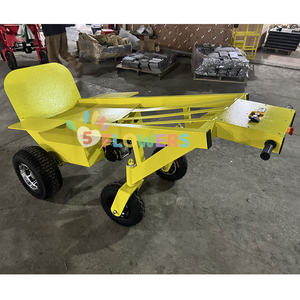 Troli kereta Trailer tiup tugas berat untuk mengangkat rumah memantul - Product Image 2