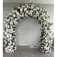 Nouveau style coloré fleur rangée mariage décor Table fleur coureur mariage Table décoration fleur