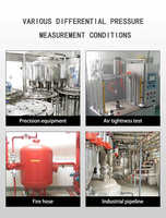 Transmisor de Presión Diferencial Integrado de Alta Precisión, Sensor de Presión Diferencial de 4-20 mA, IP65, Acero Inoxidable 316L