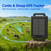 Nouveau Traceur GPS LBS Portable à Couverture Mondiale pour Bétail, Suivi en Temps Réel, Autonomie de 3 Ans, Compatibilité PC pour Ranch