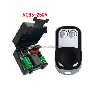 Wireless remote control switch 433mhz rf transmit AC85~250V mini single-channel for Electric doors and windows