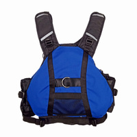 Jaket kehidupan memancing serbaguna dengan saku penyimpanan untuk keselamatan air