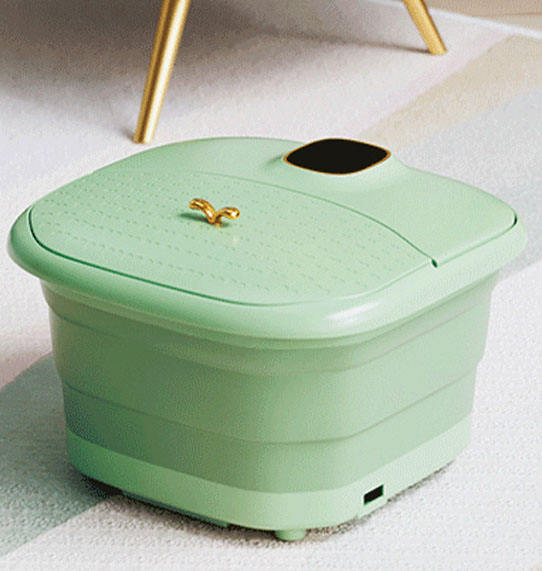 Foot-operated bubble digital display model