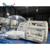 Tente gonflable de vente chaude maison dôme gonflable extérieur tente à bulles transparente tente à bulles pour restaurants souffleur d'air transparent