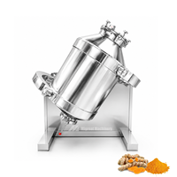 Mezclador Tridimensional Automático de Acero Inoxidable de Funcionamiento Continuo para Mezclar Harina, Maíz, Arroz y Productos Químicos