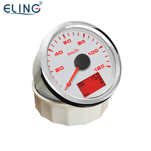 ELING 85mm GPS velocímetro 120KMH 200 KM/H odómetro con curso de viaje sobre el suelo 8 colores de retroiluminación para coches camiones barcos yates - Product Image 2