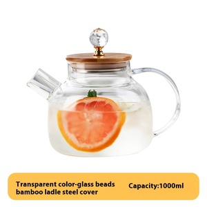 <span class=keywords><strong>Tetera</strong></span> de Vidrio Moderna Ecológica Resistente al Calor, Hervidor Eléctrico Multifuncional, Hervidor de Agua para Té, Juego de Té <span class=keywords><strong>y</strong></span> Café - Product Image 6