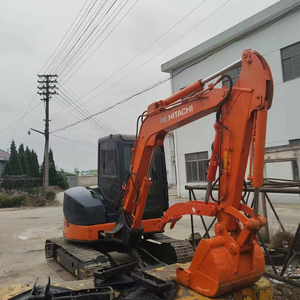 Excavadora de cadenas Hitachi ZX50U usada con potente sistema hidráulico, motor PLC y caja de cambios en oferta. - Product Image 5