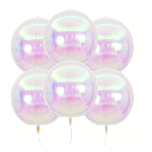 Feliz cumpleaños Color metálico Metal plata luz dorada 10 12 15 18 22 32 50 60 pulgadas forma redonda <span class=keywords><strong>globo</strong></span> 4D <span class=keywords><strong>globo</strong></span> de papel de aluminio - Product Image 2