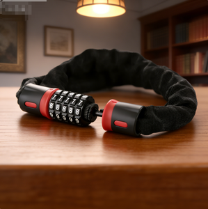 Candado para Bicicleta, Candado de Combinación de Cinco Dígitos para Bicicleta Eléctrica, Candado para Bicicleta de Montaña, Equipo Antirrobo para Ciclismo - Product Image 4