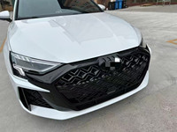 Nouvel Arrivage Kit de Conversion de Calandre Avant RS3 pour Audi A3 8Y 2025 Sportback/Berline Plastique+Clips ABS