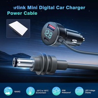 Cable Starlink de Varias Longitudes, Cable Adaptador de Corriente USB Tipo-C a CC para Starlink Mini, Cable de Alimentación CC, Adaptador Starlink de 12v